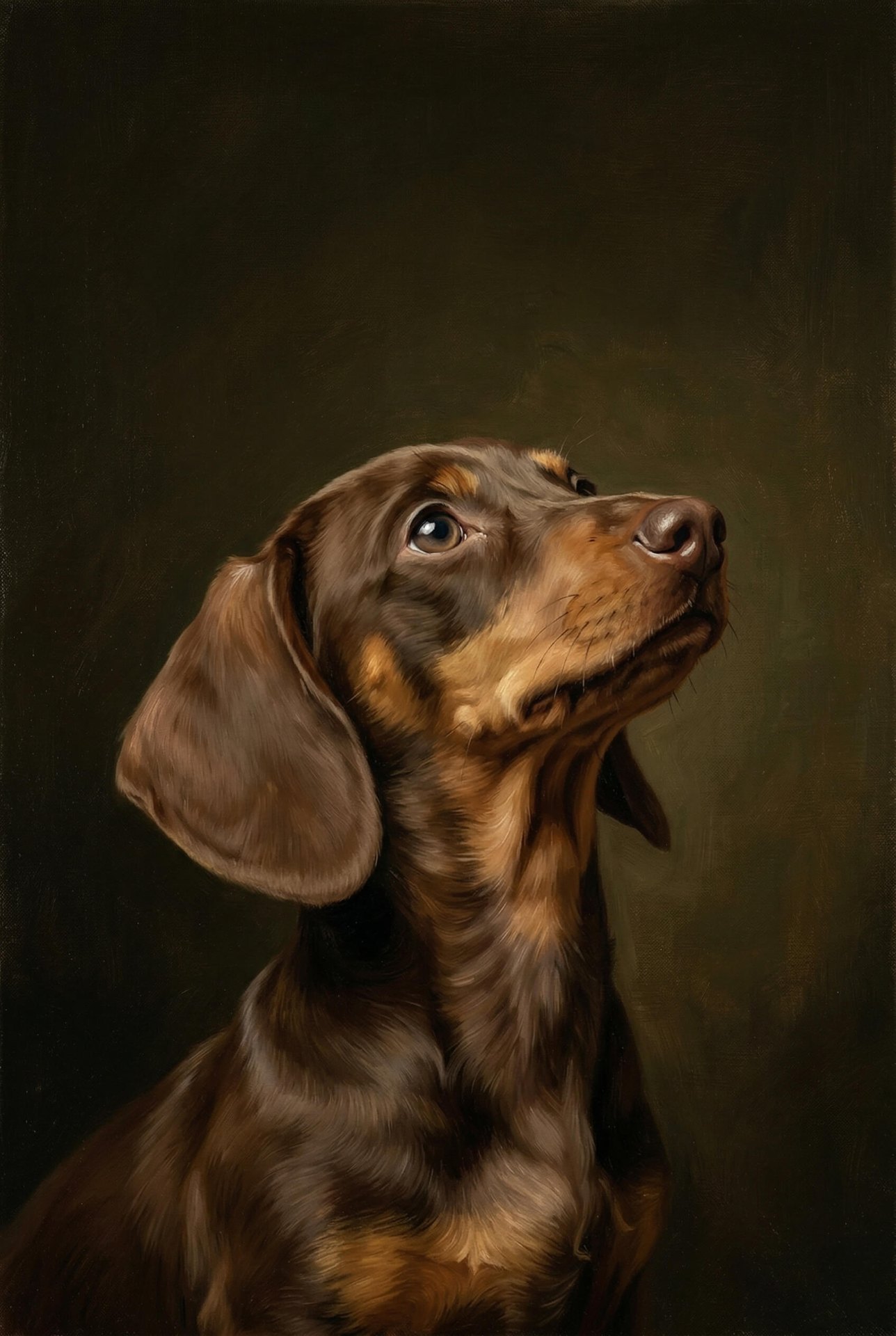 Theft Portrait Example The Heritage Portrait — Custom Pet Portrait | Companion Archive
